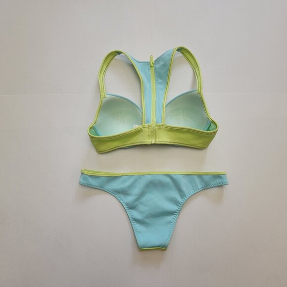 Victoria's Secret Neoprene Colorblock Bikini Set - Picture 5 of 16